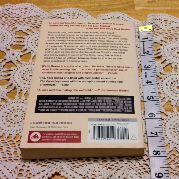 3 for $10 book sale! Murder Mystery - The Paperboy, Pete Dexter - Picture 2 of 8